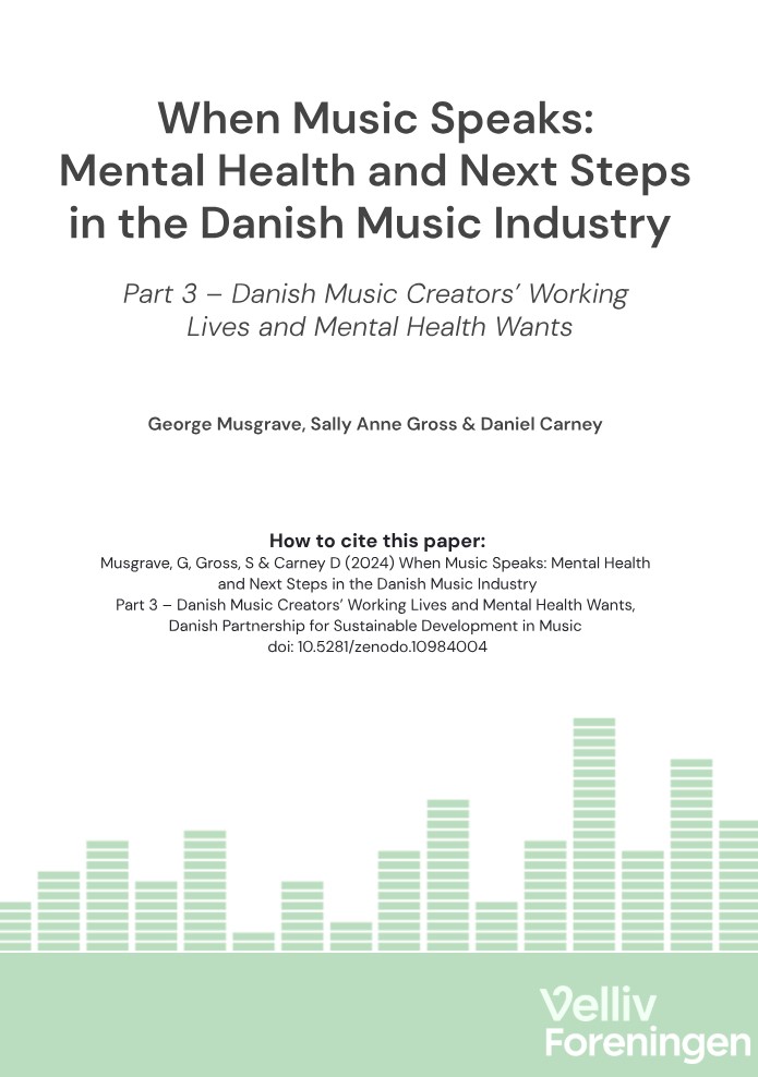 Music Speaks 3 Forside