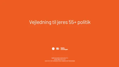Forside Vejledning 55+Politik