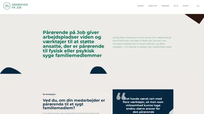 Pårørende På Job
